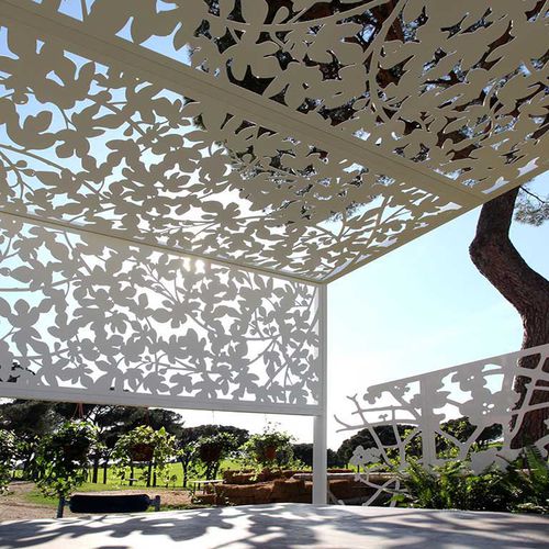 铝制建筑遮阳板 - FIGUE - Logical Space design - 用于外墙 / 用于阳光房 / 用于遮蔽棚