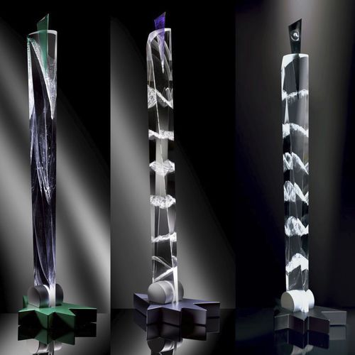 玻璃雕塑 - FLEURS CÉLESTES - MIROITERIE PETITJEAN