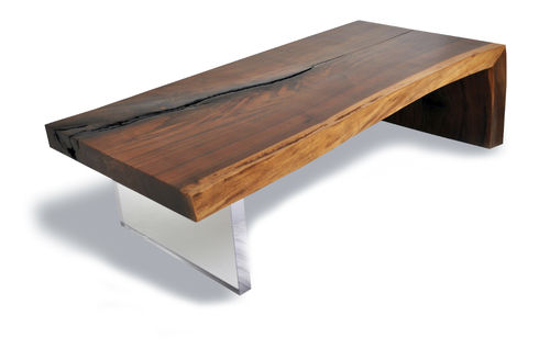 现代风格茶几 - LIVE EDGE WALNUT  - Rotsen Furniture - 木质 / 长方形 / 回收材料