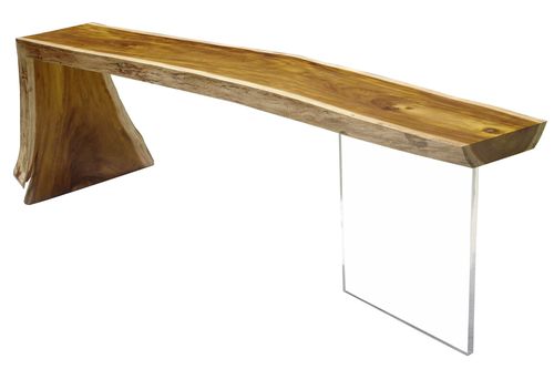 现代风格玄关桌 - RAW EDGE LUCITE - Rotsen Furniture - 木质 / 长方形 / 回收材料