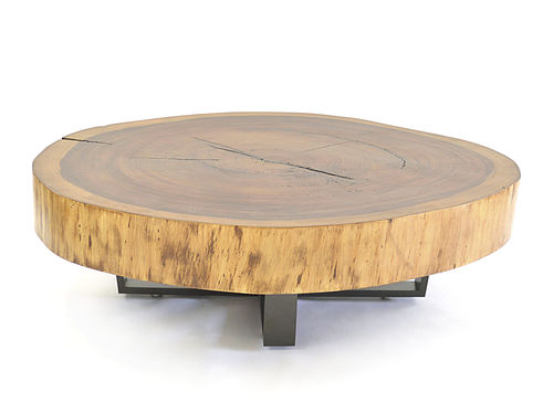 现代风格茶几 - BOLACHA - Rotsen Furniture - 木质 / 金属 / 圆形