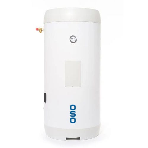 电动圆柱形热水器 - DELTA COIL DC - OSO Hotwater - 太阳能 / 落地式 / 立式
