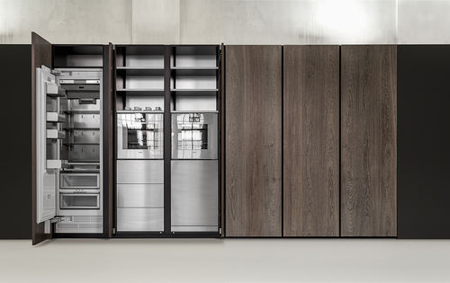 现代风格厨房收纳柜 - WALL - Steininger Designers - 木质 / 天然石材 / 用于冷藏柜
