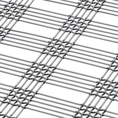 装饰金属丝网 - M55Z-2 - BANKER WIRE - 钢 / 不锈钢 / 建筑物
