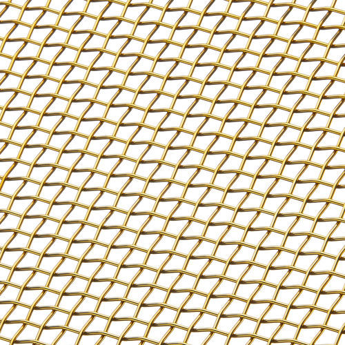 装饰金属丝网 - P-258 - BANKER WIRE - 黄铜 / 钢 / 青铜