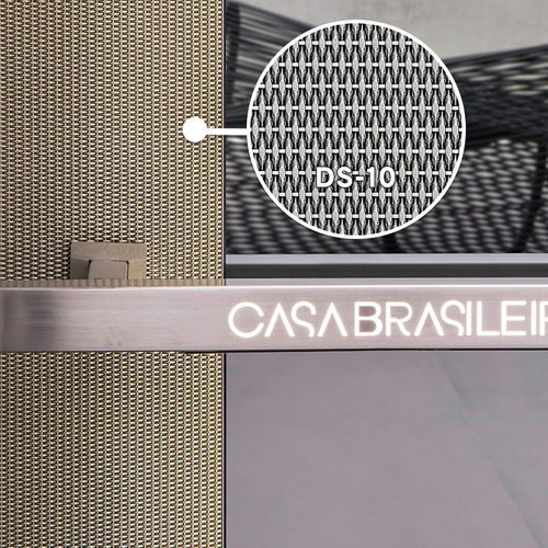 装饰金属丝网 - DS-10 - BANKER WIRE - 不锈钢 / 建筑物 / 建筑