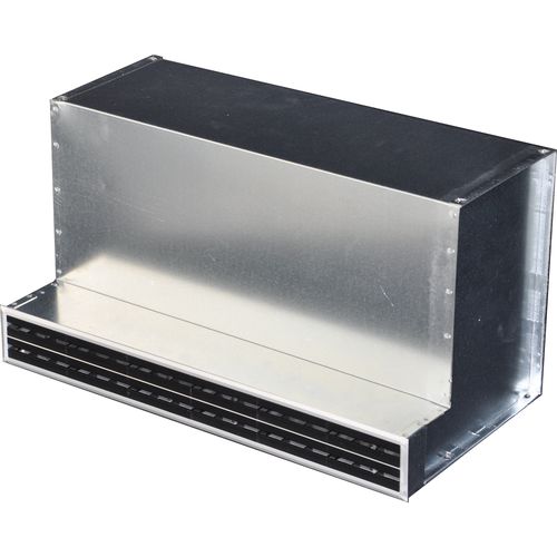 金属板通风消声器 - AUDIX®-AW - SCHAKO KG - 钢