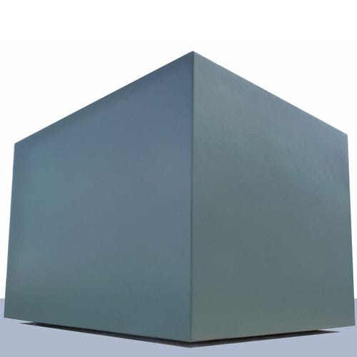 纤维水泥花坛 - IMAGE'IN IOP-PLOT - ATELIER SO GREEN - PVC / 正方形 / 定制
