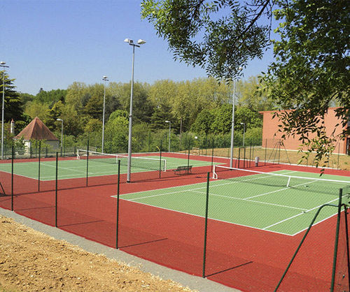 单链环围栏 - CL&Ocirc;TURES DE TENNIS - GROUPE SAE - TENNIS D'AQUITAINE - 运动 / 用于运动场 / 金属