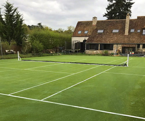 复合陶瓷草坪 - G20 - GROUPE SAE - TENNIS D'AQUITAINE - 卷式 / 用于运动场