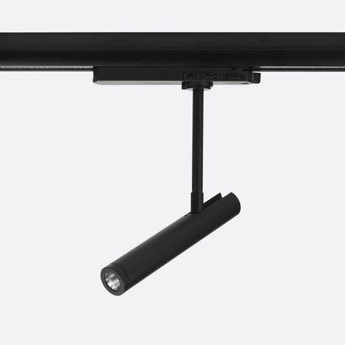 LED式轨道灯 - NEWTON SLIM TRACK 230 - Egoluce - 圆形 / 带漆铝 / 用于商店