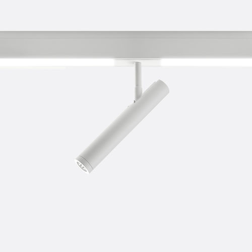 LED式轨道灯 - NEWTON SLIM RAIL - Egoluce - 圆形 / 带漆铝 / 用于商店