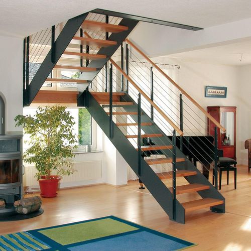 180度旋转楼梯 - LOFT : 522A - Créateur d'escaliers Treppenmeister - 木台阶 / 木质结构 / 家用