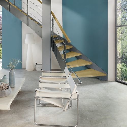直线型楼梯 - LOFT - Créateur d'escaliers Treppenmeister - L型 / 木台阶 / 木质