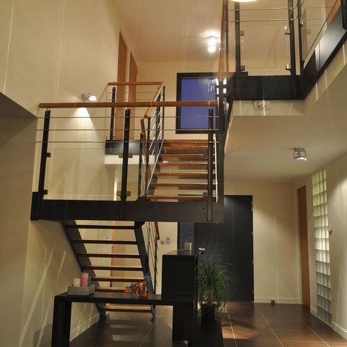 180度旋转楼梯 - LOFT 5119D - Créateur d'escaliers Treppenmeister - 木台阶 / 金属 / 家用