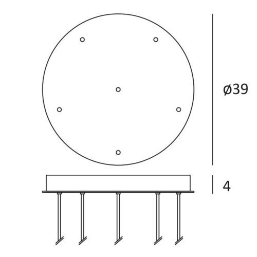 灯具固定装置 - ROS-MULTI-DRI 3/6 - lumen center italia srl - 用于室内 / 装饰性 / 明装