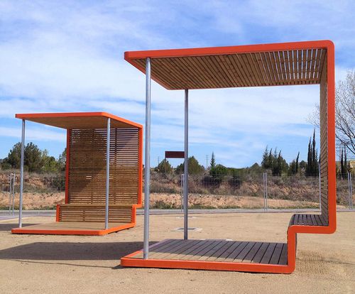 公共空间多功能遮挡棚 - OASIS 3 - URBADIS Microarquitectura