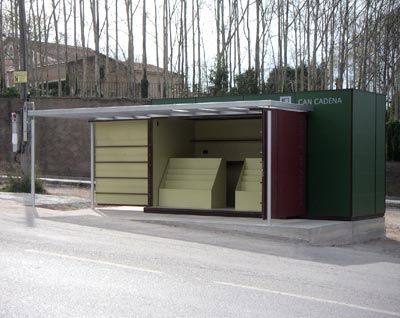 报刊亭 - PLIS PLAS - URBADIS Microarquitectura - 商用 / 钢