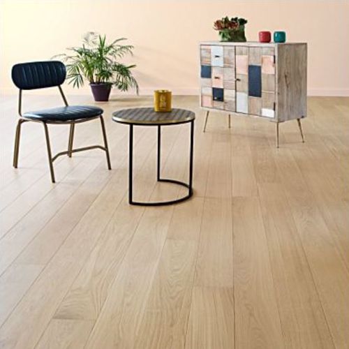 层压地板 - FIRST - DESIGN PARQUET - 实木 / 栎木 / 山形纹