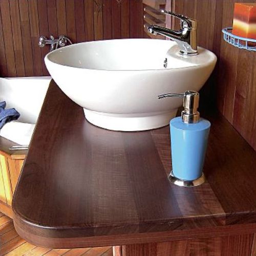 木质洗手盆台面 - DESIGN PARQUET - 定制