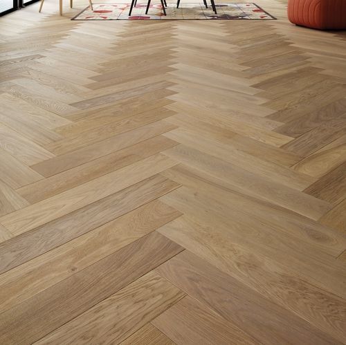 层压地板 - JASMIN - DESIGN PARQUET - 实木 / 栎木 / 山形纹