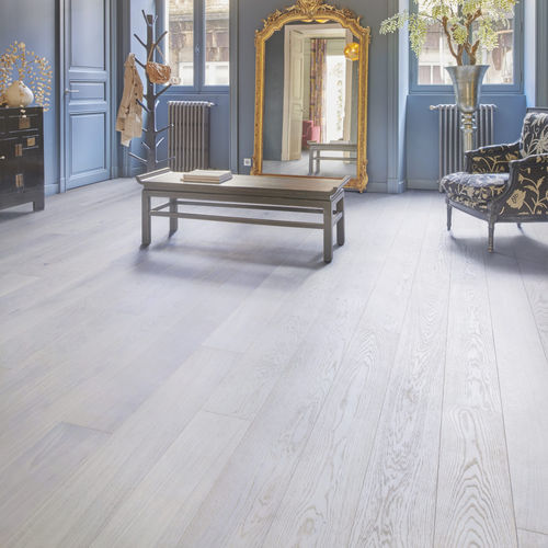 层压地板 - CRISTAL - DESIGN PARQUET - 实木 / 栎木 / 山形纹