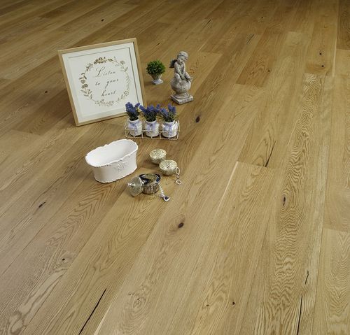 层压地板 - HOSSEGOR - DESIGN PARQUET - 栎木 / 亮光漆 / 哑光效果