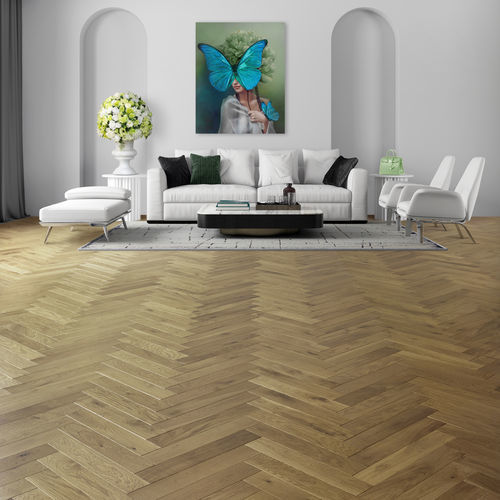 层压地板 - Village - DESIGN PARQUET - 实木 / 半固态 / 栎木