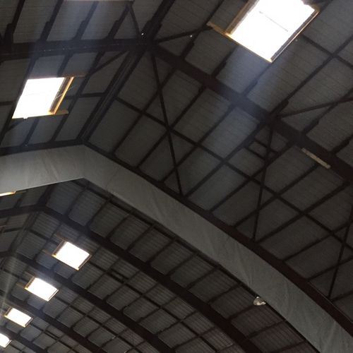 金属出烟活板门 - ECOSCREEN - Kingspan Light + Air - 帆布 / 用于钢板 / 排烟排热系统