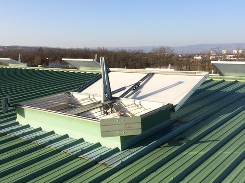 铝出烟活板门 - ECOBAC 160 PN - Kingspan Light + Air - 排烟排热系统