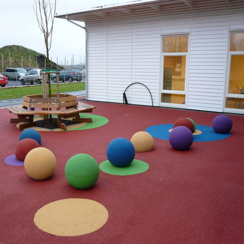 橡胶地板 - TERRAGOM - Pro Urba - Aqua Pro Urba - EPDM / 用于室外 / 花园