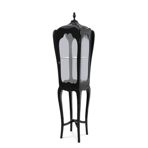 新巴洛克玻璃柜 - PALATINO SLIM - BOCA DO LOBO - 高脚 / 玻璃 / 漆木