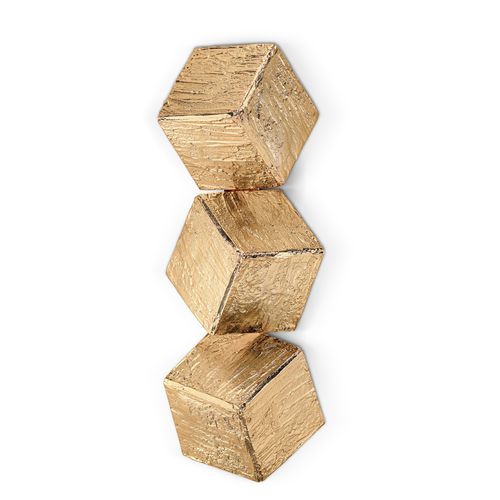 现代风格壁灯 - CUBIC BIG SCONCE - BOCA DO LOBO - 室内 / 黄铜 / 镀金黄铜