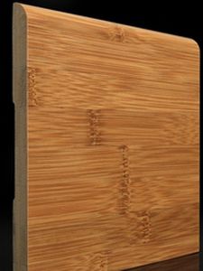 竹制踢脚线 - NATURAL HORIZONTAL - Higuera Hardwoods- The Finest Bamboo Products - 圆角 / FSC环保标签
