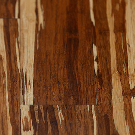 实木地板 - STRAND WOVEN: MIXED (TOBAGO/TIGER) - Higuera Hardwoods- The Finest Bamboo Products - 亮光漆 / 自粘 / 无甲醛
