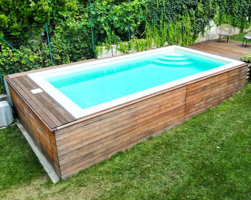 板式游泳池 - Mediterranea - Piscine Acquaform - 预制 / 模块化 / 内置网格