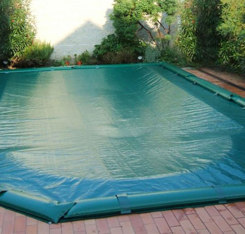 扣眼式游泳池盖 - Piscine Acquaform - 手动 / 冬季 / 定制