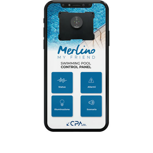 监控软件 - Merlino - Piscine Acquaform - 舞台灯光程序设计 / 管理 / 用于远距离控制