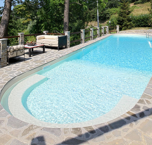 塑料浮沫过滤器 - Piscine Acquaform - 地下游泳池