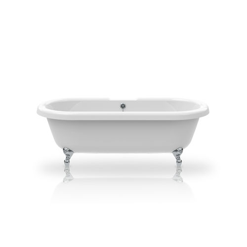 椭圆浴缸 - EDWARDIAN - KNIEF & CO. GmbH - 猫脚 / 丙烯塑料 / 白色
