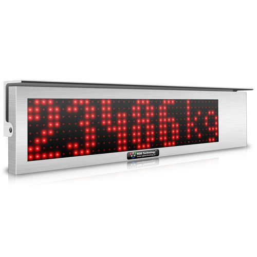 壁挂布告板 - WA-2-PROFESSIONAL INOX - RGB Technology s.c. - 户外 / 单行 / LED式