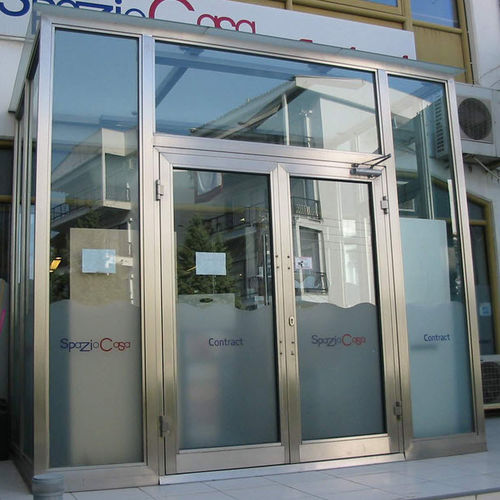 进户门 / 平开 / 不锈钢 / 公共机构用