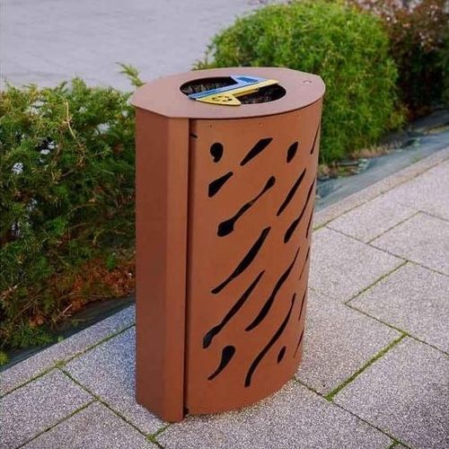 公共垃圾桶 - SELECTIVA-PC - NORCOR MOB.URBAIN - 粉末涂层钢 / 热喷漆钢 / 室内