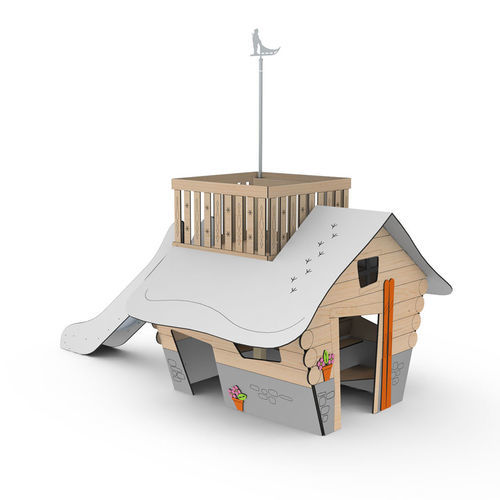 游乐场儿童游戏屋 - LE CHALET - Transalp - 公共机构用 / 落地式