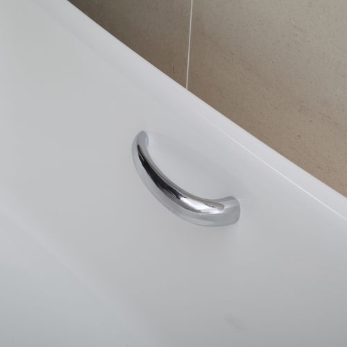 镀铬金属安全扶手 - HANDLES - Victoria + Albert - 弯曲 / 明装 / 商用