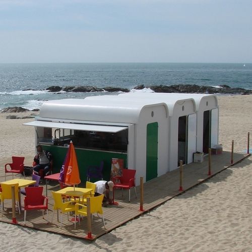 更衣室预制模块 - Apoios de Praia - LARUS DESIGN - 厨房
