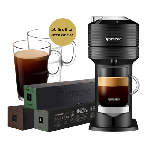 意式浓缩espresso咖啡机 - NEXT PREMIUM STARTER PACK - NESPRESSO - 胶囊 / 自动 / 一体式