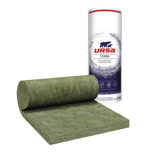 隔热隔音材料 - TERRA : MNU 40 - URSA France - 玻璃棉 / 卷式 / 用于天花板