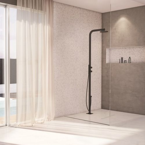 泳池花园淋浴 - MR 3650L - Ama Luxury Shower - 不锈钢 / 家用