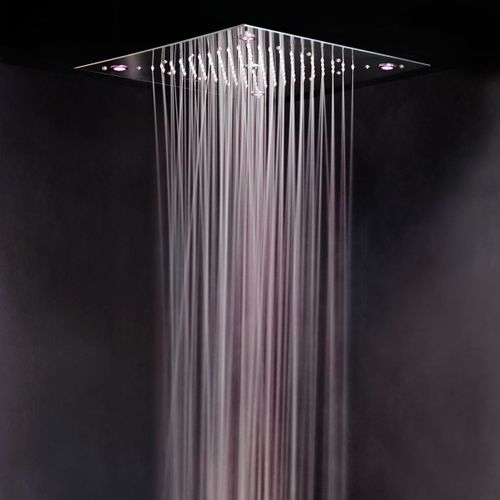 天花板暗装淋浴莲蓬头 - UR9400LF - Ama Luxury Shower - 正方形 / 雨水